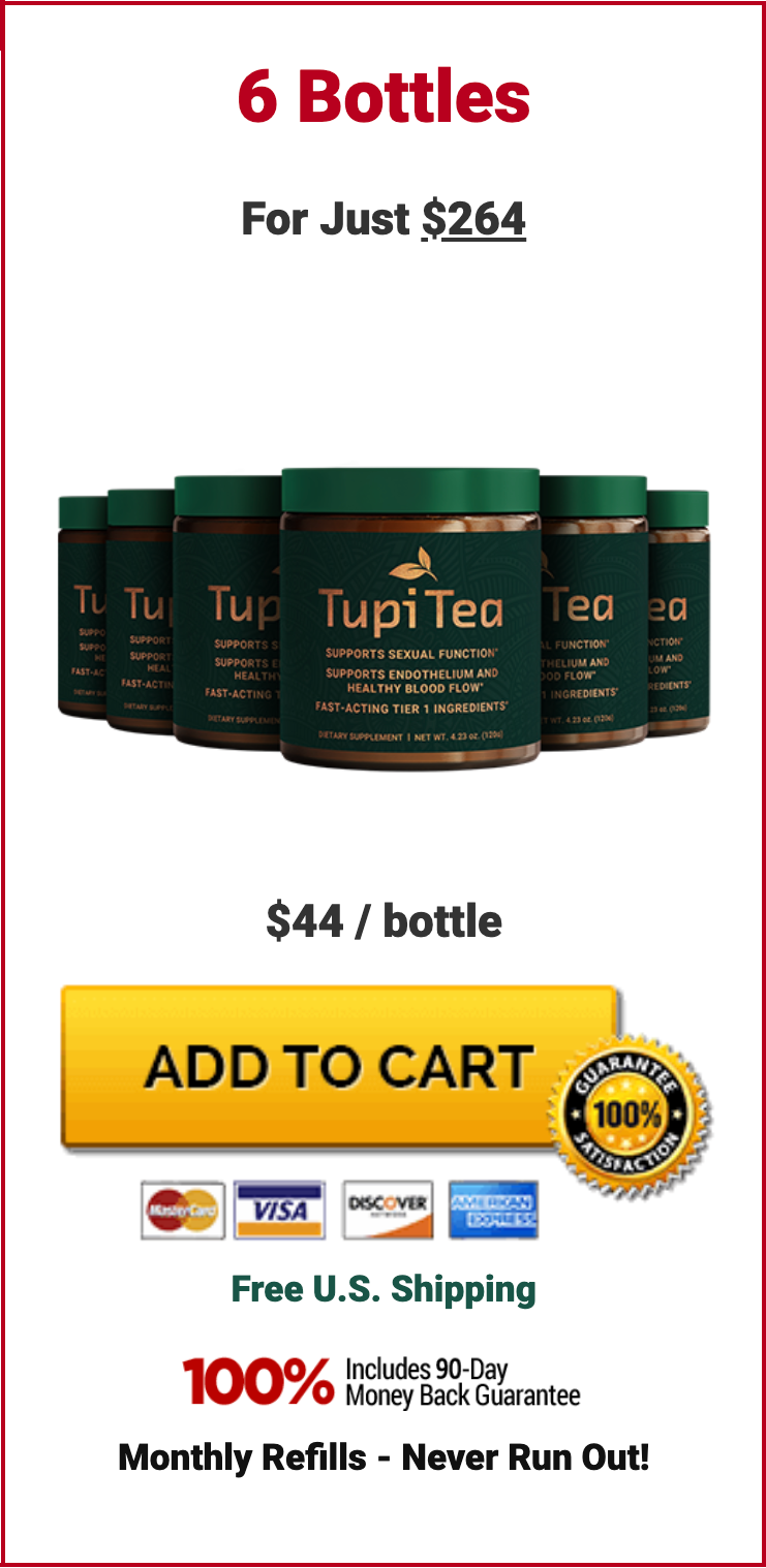 Tupi Tea™ - 6 Bottle